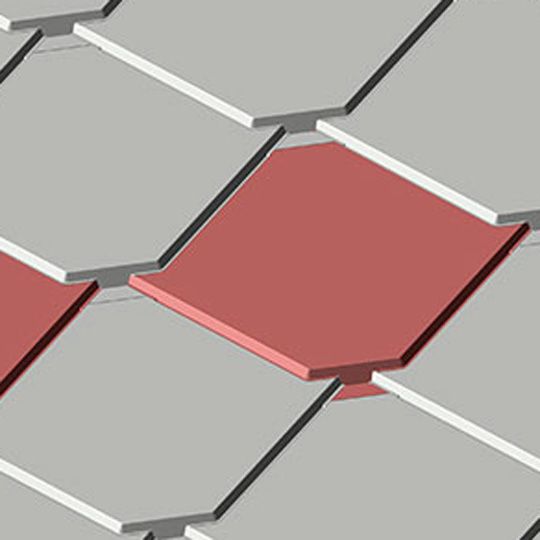CastleTop® Aluminum Roof Shingles