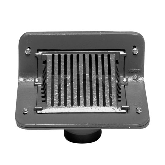 3&quot; Cast Aluminum Scupper Drain