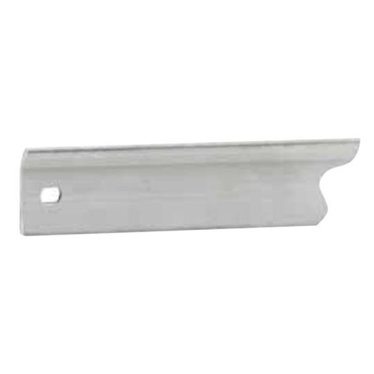 .075 x 1" x 10' TB-75 6" O.C. Termination Bar with Sealant Ledge