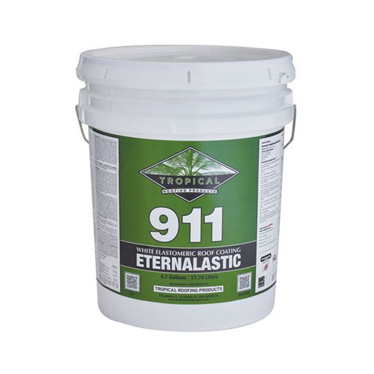 911 ETERNALASTIC Elastomeric Roof Coating - 5 Gallon Pail