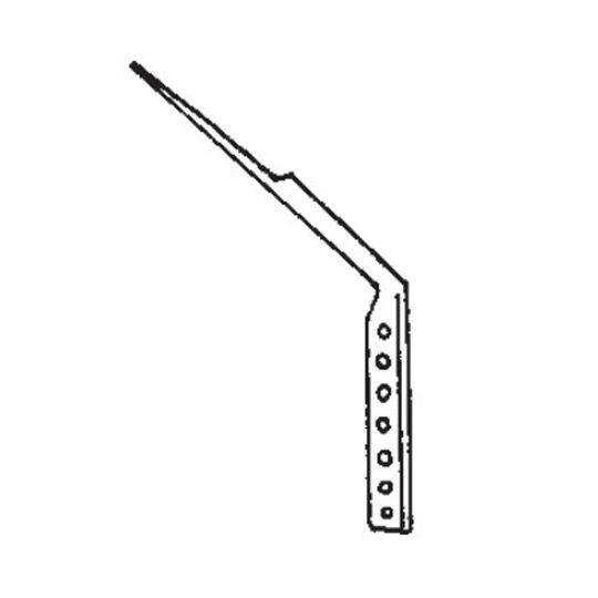 #25 Galvanized Steel Shank for Nailing to Sheeting - 1/2 Pitch