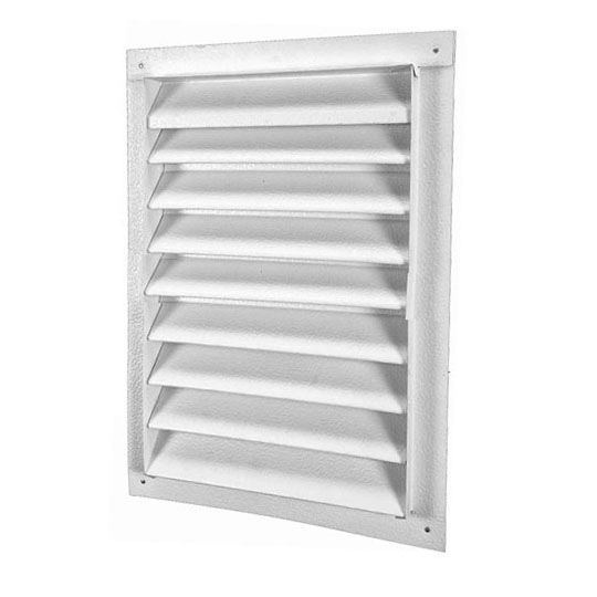 12" x 18" 200-Series Square Recess Mount Gable Louver