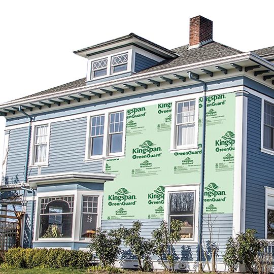 3/8" x 4' x 50' GreenGuard® XP38 Fanfold Siding Underlayment
