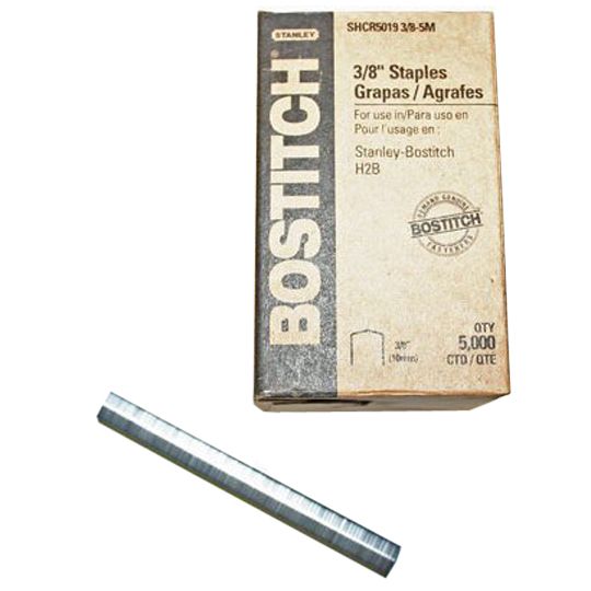 3/8" Galvanized Staples - Box of 5,000