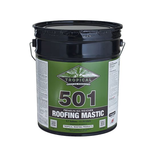 501 Premium All Weather Roof Mastic - 5 Gallon Pail