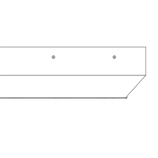 24 Gauge End Wall Trim
