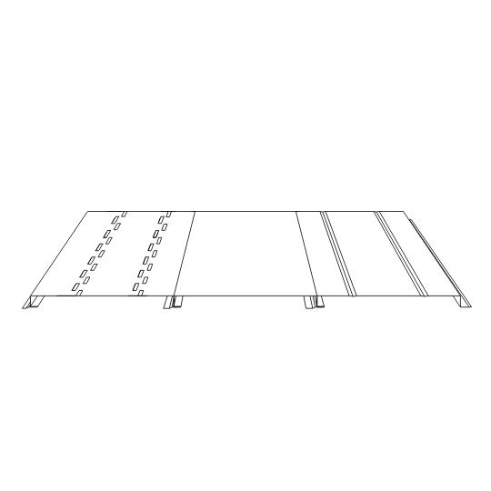 VS12 Panel 24guage Steel