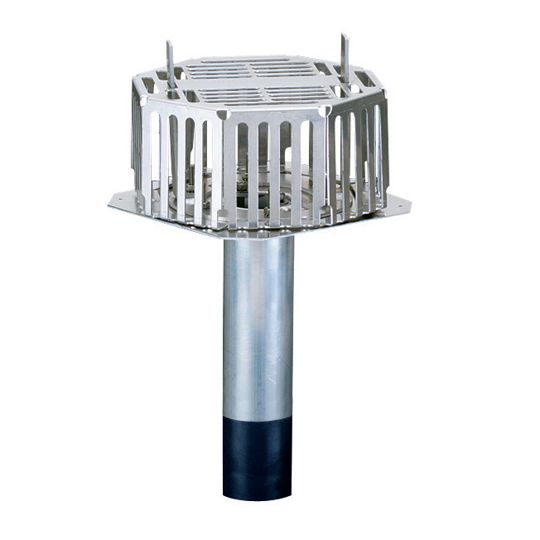 4" RAC Gutter Retro Drain