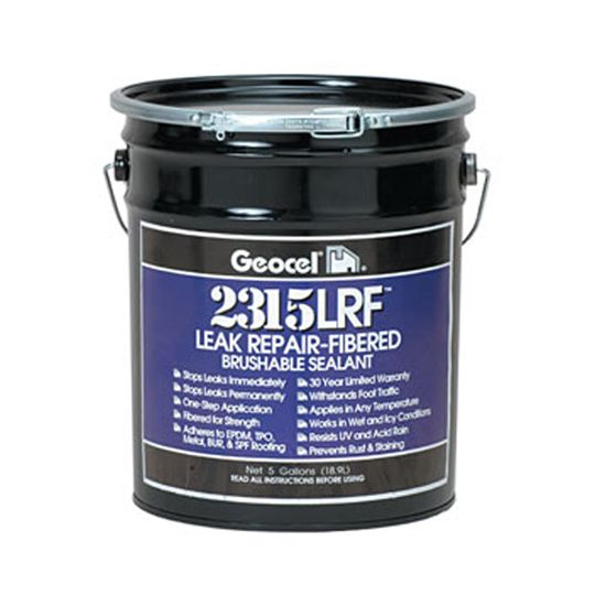 2315 Leak Repair-Fibered Brushable Coating - 5 Gallon Can