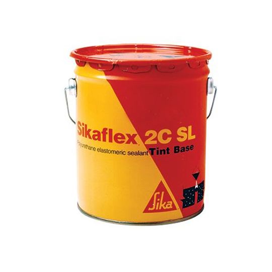 Sikaflex®-2c SL Self-Leveling Elastomeric Sealant with Pre-pigmented Limestone Grey Base - 3 Gallon Kit