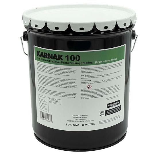 #100 Non-Fibered Emulsion Dampproofing - 5 Gallon Pail