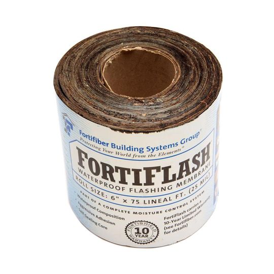 25 mil x 6" x 75' FortiFlash® Waterproof Flashing Membrane