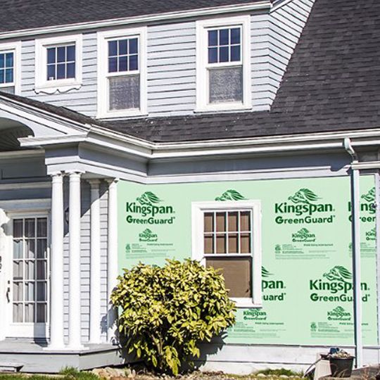 1/4" x 4' x 50' GreenGuard® NP14 Fanfold Underlayment