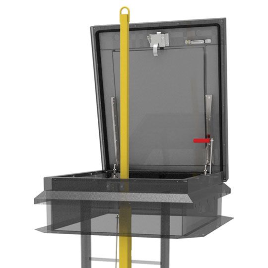 Ladder Up Safety Post