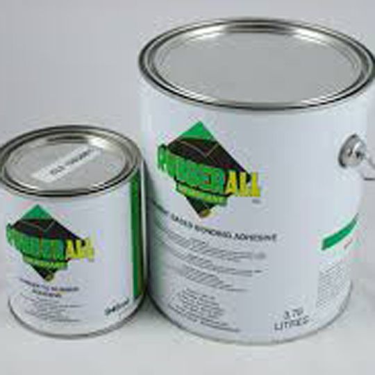 RUBBERALL SOLVENT BASED BONDING ADHESIVE 60SF COVERAGE MP4