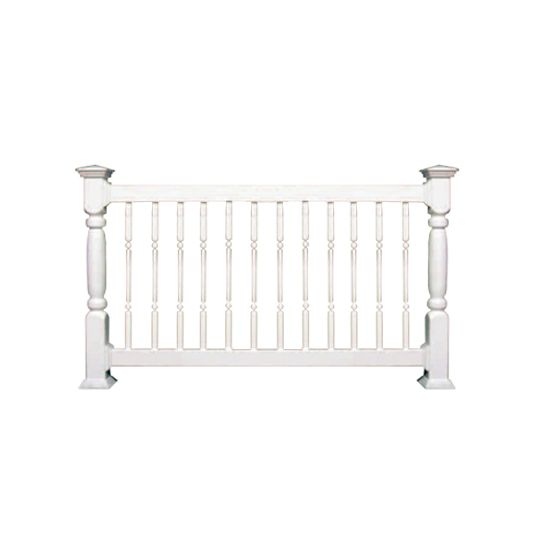 36" x 8' V220 Turned Vinyl Baluster Kit - Level
