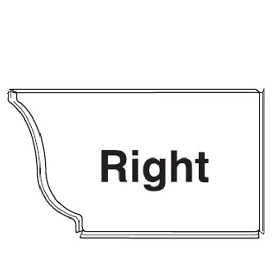 5" Right End Cap