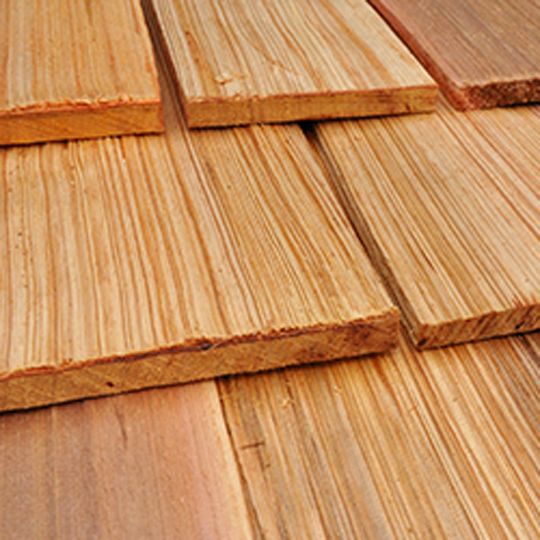 3/4" x 24" Western Red Cedar Heavy Hand Split Premium Shakes