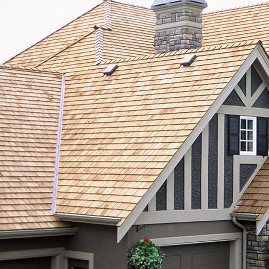 18" x 3/4" #1 Western Red Cedar Tapersawn