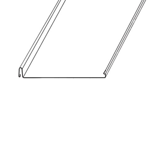 16" 24 Gauge SS-24 Panel with Striations