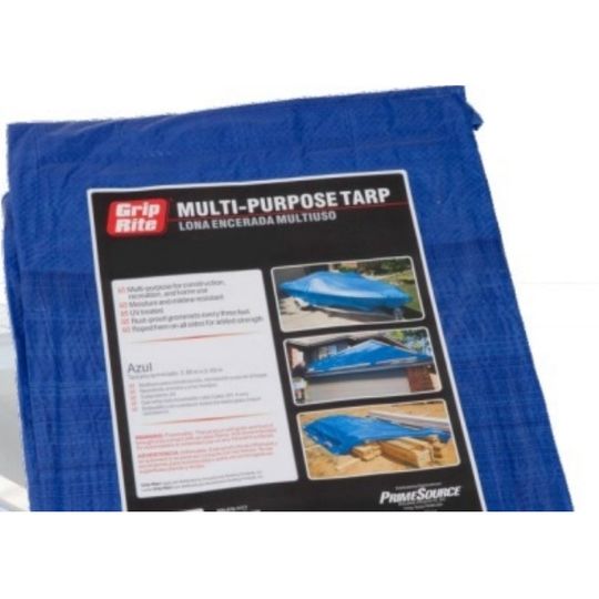 40' x 40' Regular Duty Poly Tarp
