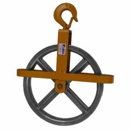 Hoisting Wheel with 12" Safety Clip