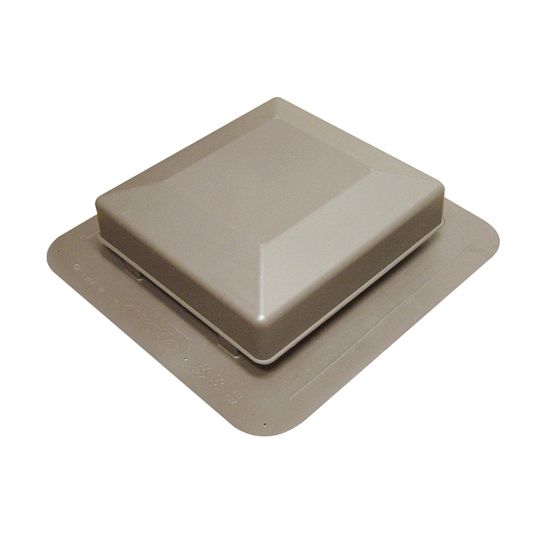 Duraflo® 50 Sq. In. Square Top Static Roof Exhaust Vent