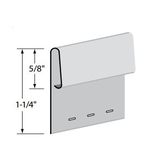 Steel Undersill Trim - PVC Finish