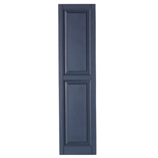 15" x 43" Standard Raised Panel Shutters - Regular Style