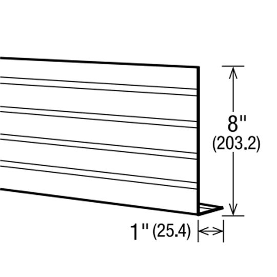 8" Steel Fascia
