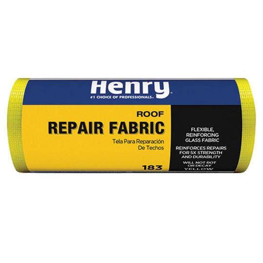 183 6" x 25' Roof Repair Resin Coated Fiberglass Fabric