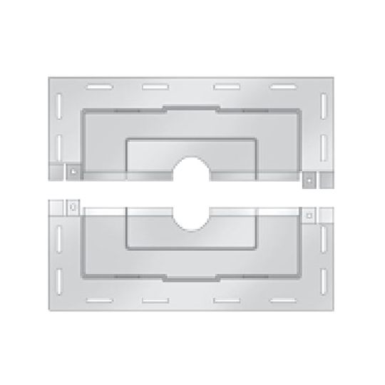 8-1/2" x 6" R-Mount Recessed Split Mount