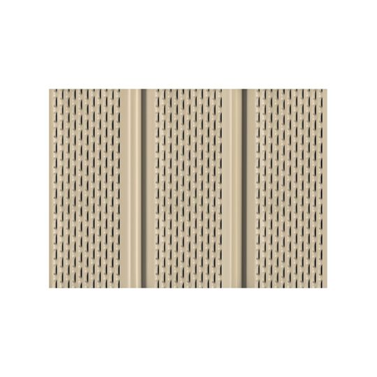 .019" x 12" x 12' TruLine® HP-Series Full Vent Aluminum Soffit