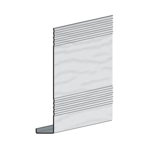 6" Steel Fascia - Enamel Finish