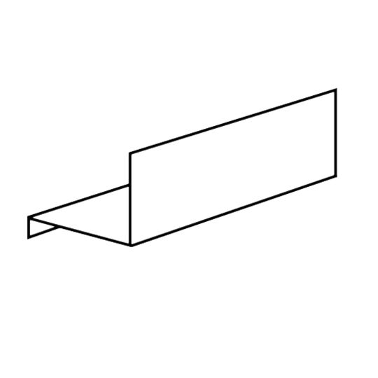 1-5/16" x 10' Aluminum Drip Cap
