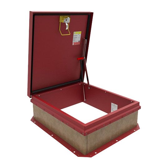 36" x 36" Galvanneal Steel Personnel II™ Roof Hatch