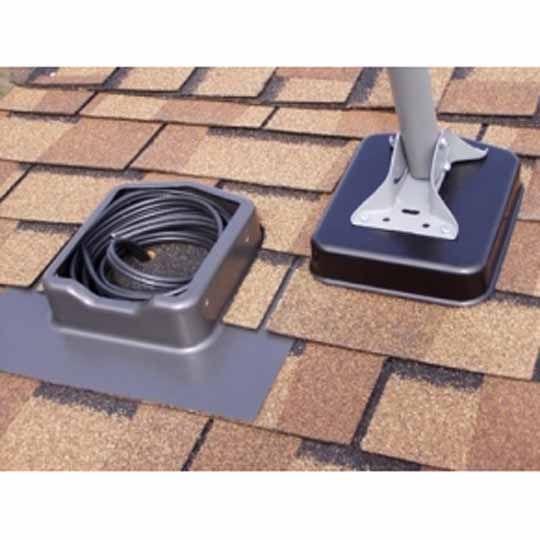 CommDeck Satellite Dish Base Mounting