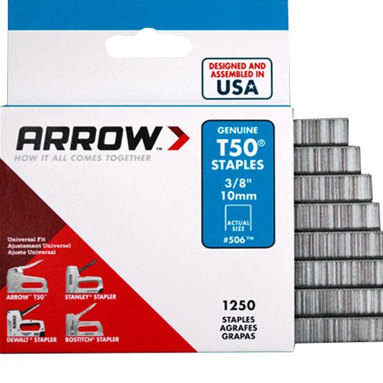 3/8" T-50 Arrow Staple