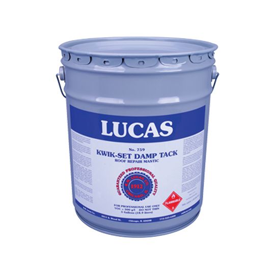 Kwik-Set Damp Tack - 5 Gallon Pail