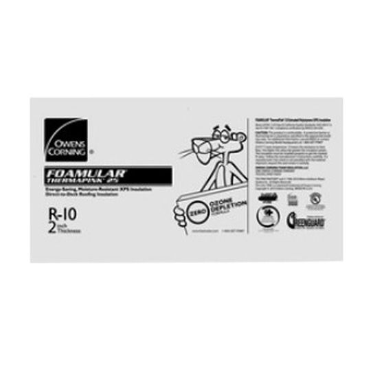 3" x 4' x 8' FOAMULAR® THERMAPINK® 25 Extruded Polystyrene (XPS) Rigid Foam Insulation