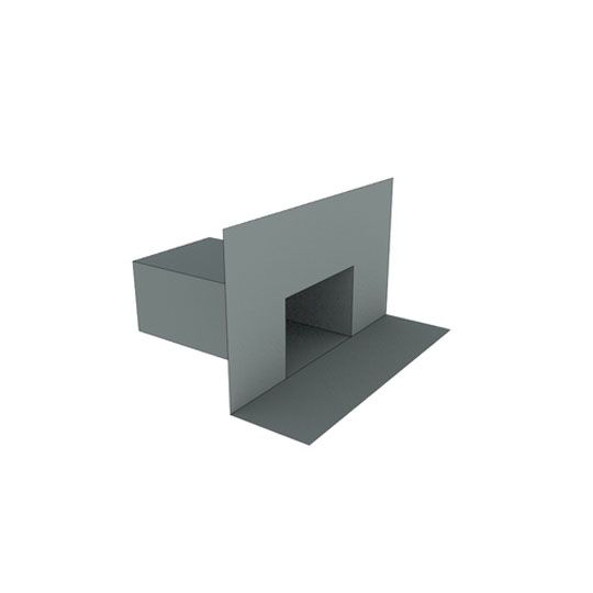 4&quot; x 6&quot; Galvanized Center Scupper