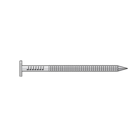 2-1/2" Stainless Steel #304 Ring Shank 8D Shingle Nail - 25 Lb. Box