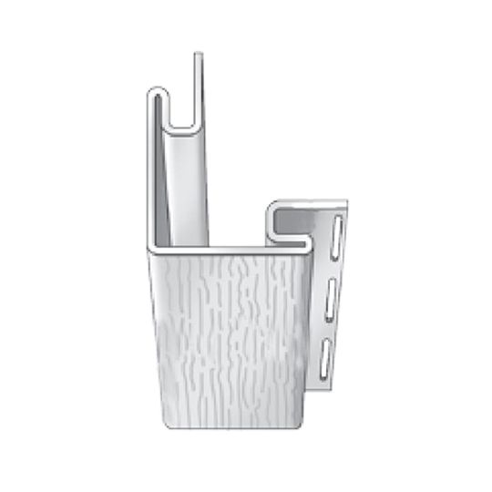 3/4" Universal Outside Corner Post - Woodgrain Finish