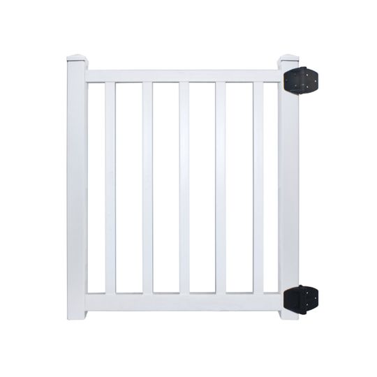 V210 Vinyl Railing Gate with 34" Square Balusters