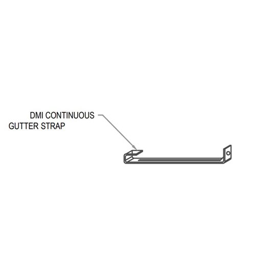 7" Steel Gutter Strap