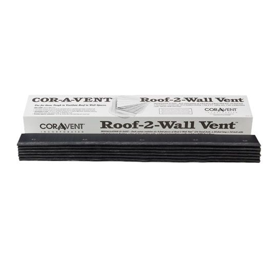 Cor-A-Vent Roof-2-Wall Vent™ - 24 Lin. Ft. Box