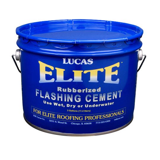 Elite Rubberized Flashing Cement - 3 Gallon Pail