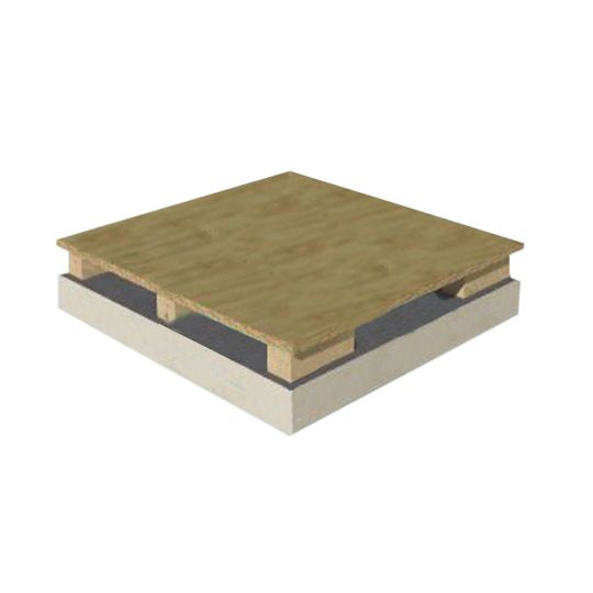 4.1" x 4' x 8' Cool-Vent Ventilated Nailbase Polyiso Insulation with 5/8" Plywood