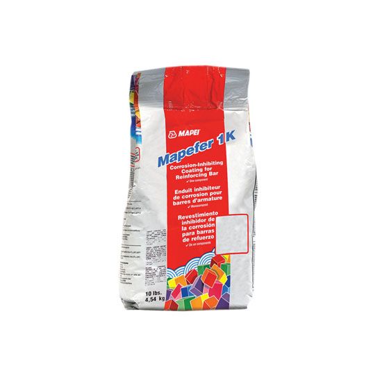 Mapefer™ 1K Corrosion-Inhibiting Coating for Reinforcing Steel