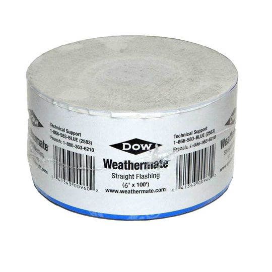 6" x 100' Weathermate Straight Flashing